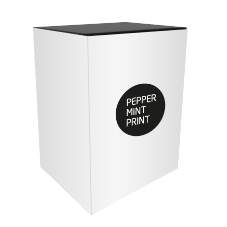 Messetheke MODULATE | B 80 cm x H 101,5 cm x T 60 cm | einseitig bedrucktt