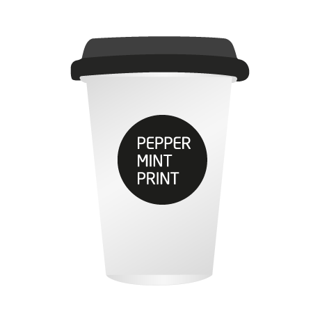Pappbecher to Go BIO | 300 ml einwandig | rundum bedruckt