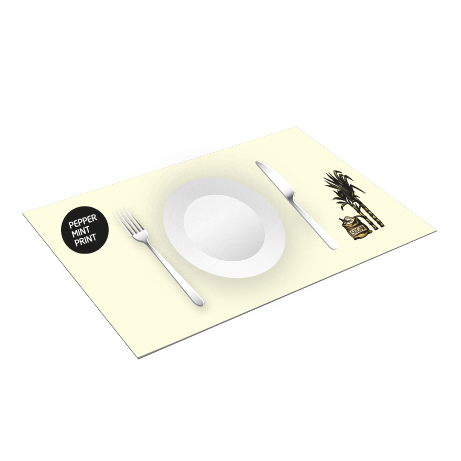 Tischsets aus Zuckerrohrpapier | DIN A3 | einseitig bedruckt