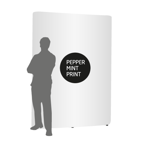 Pop-Up Faltwand | 2 x 3 Felder gerade | einseitig bedruckt