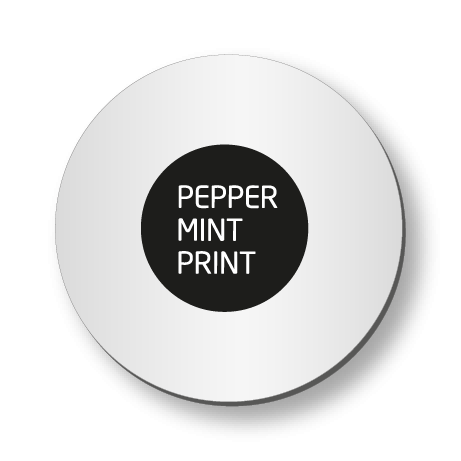 Getränkeuntersetzer aus Airlaid | D 9 cm rund | einseitig bedruckt