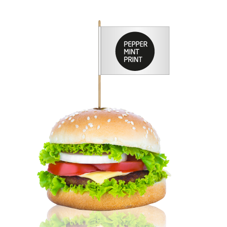 Burgerfahnen | ca. 15 cm | beidseitig bedruckt