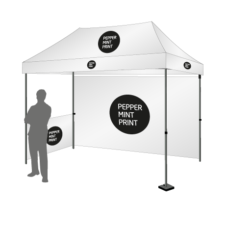 Faltpavillon | 3x4,5 | bedruckt