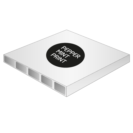 Hohlkammerplatte, 3 mm