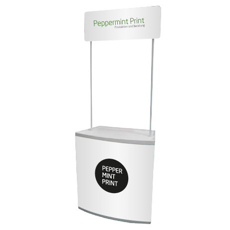 Promotiontheke | B 80,5 cm x H 219,5 cm x T 45 cm | bedruckt