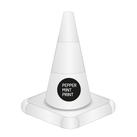 Aufblasbarer Straßenpylon als Produktnachbildung