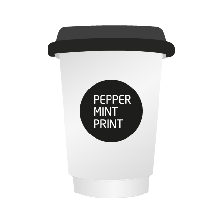 Pappbecher to Go BIO | 300 ml doppelwandig | rundum bedruckt