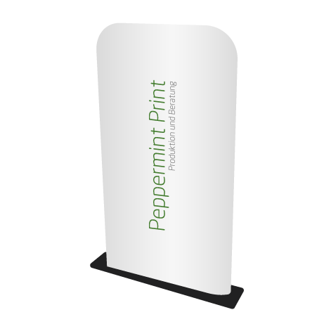 Aufsteller ZIPP | B 90 cm x H 238 cm | bedruckt