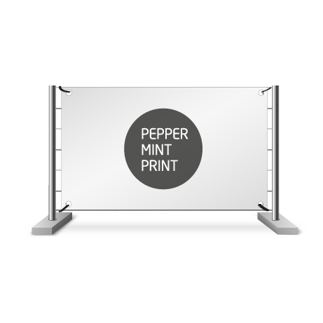 Bauzaunbanner | B 340 cm x H 173 cm | einseitig bedruckt