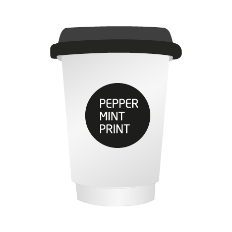 Pappbecher to Go BIO | 400 ml doppelwandig | rundum bedruckt