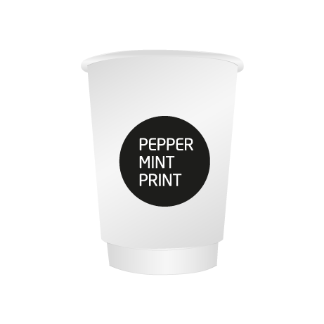 Pappbecher BIO | 300 ml doppelwandig | rundum bedruckt