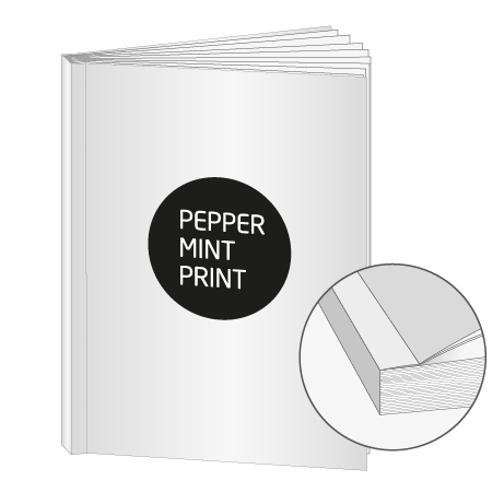Broschüren Klebebindung DIN A6