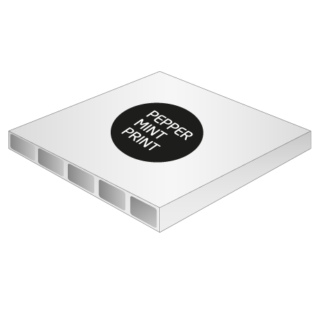 Hohlkammerplatte, 3 mm