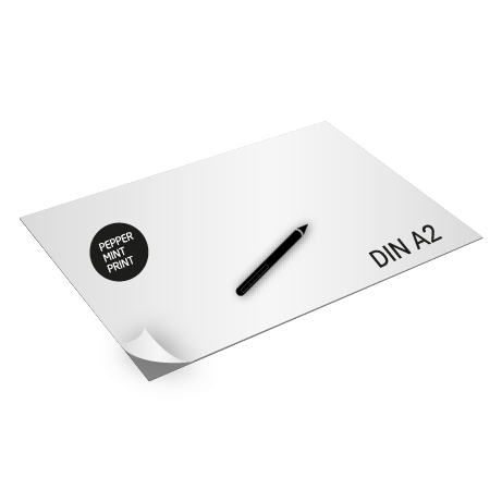 Schreibtischunterlage mit Sonderfarbe | DIN A2 | einseitig bedruckt
