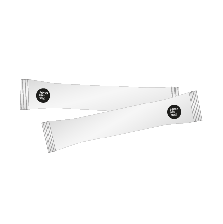 Rohrzuckersticks 3,6 g | 10 cm x 2 cm | beidseitig bedruckt