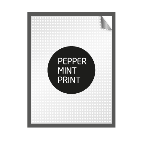 Aufkleber Fensterlochfolie - mit KFZ Zulassung