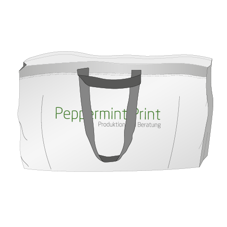 Canvas Tragetasche mit Druck