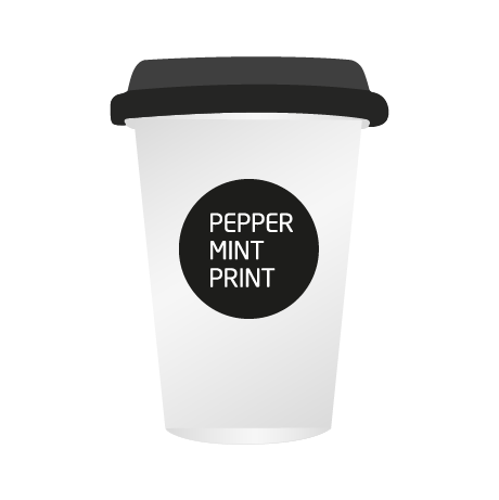 Pappbecher to Go BIO | 350 ml einwandig | rundum bedruckt