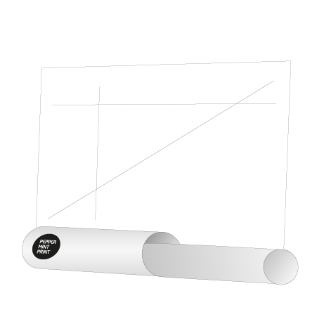 CAD-Pläne auf Rolle